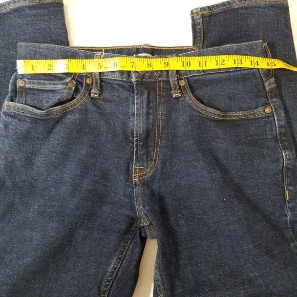 Old Navy Men's Slim Jeans - Dark Blue Size 30 - Picture 8 of 15